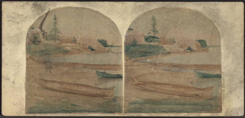 File:Caldwell. The last of the bark canoes, from Robert N. Dennis collection of stereoscopic views.png